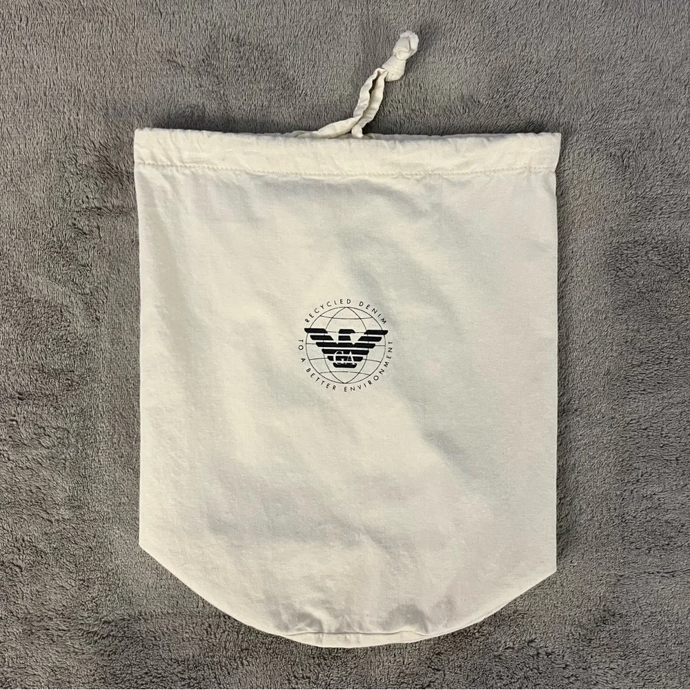 Emporio Armani Cream Dust Bag